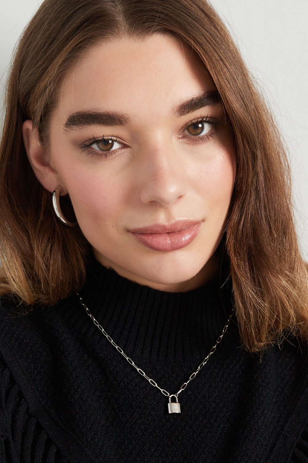 Ketting Little Lock Zilver Stainless Steel h5Afbeelding6